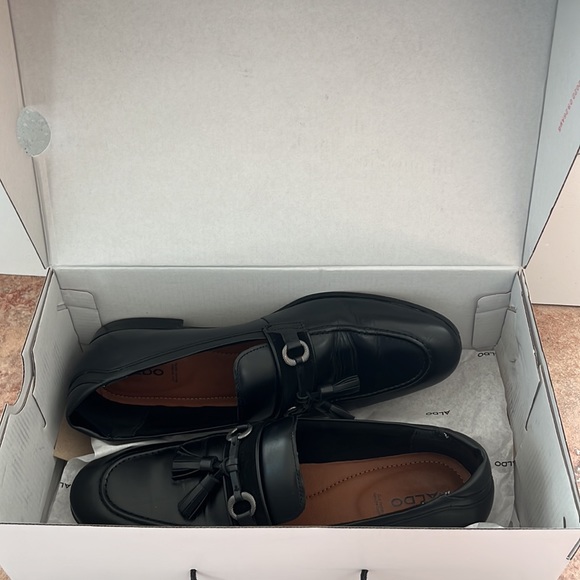 Aldo men’s shoes black leather - Picture 6 of 6